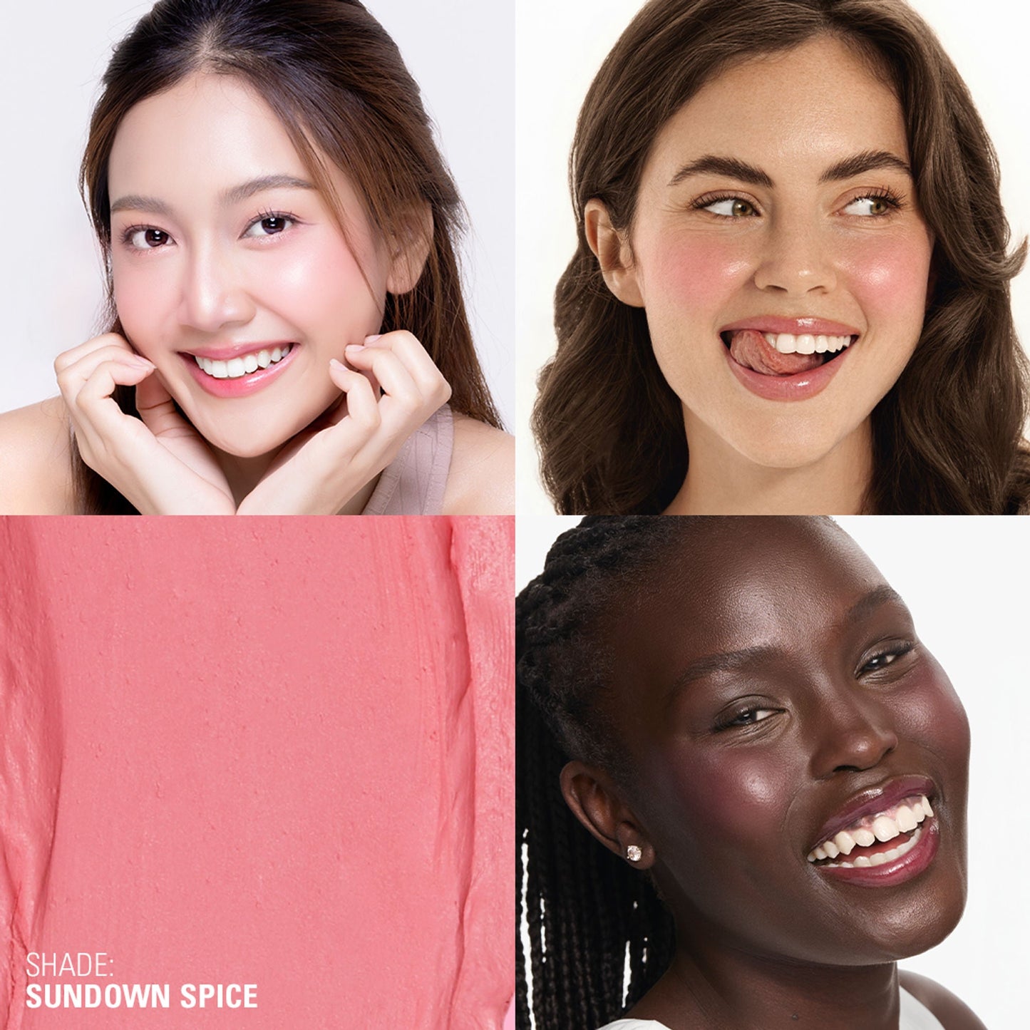 Makeup Revolution Skin Silk Marble Blush Stick - Sundown Spice