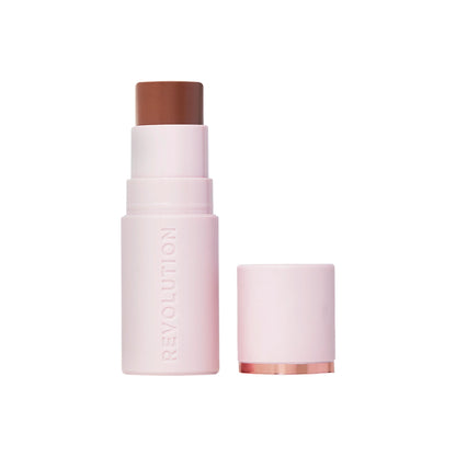 Makeup Revolution Skin Silk Bronzer Stick - Tan Caramel
