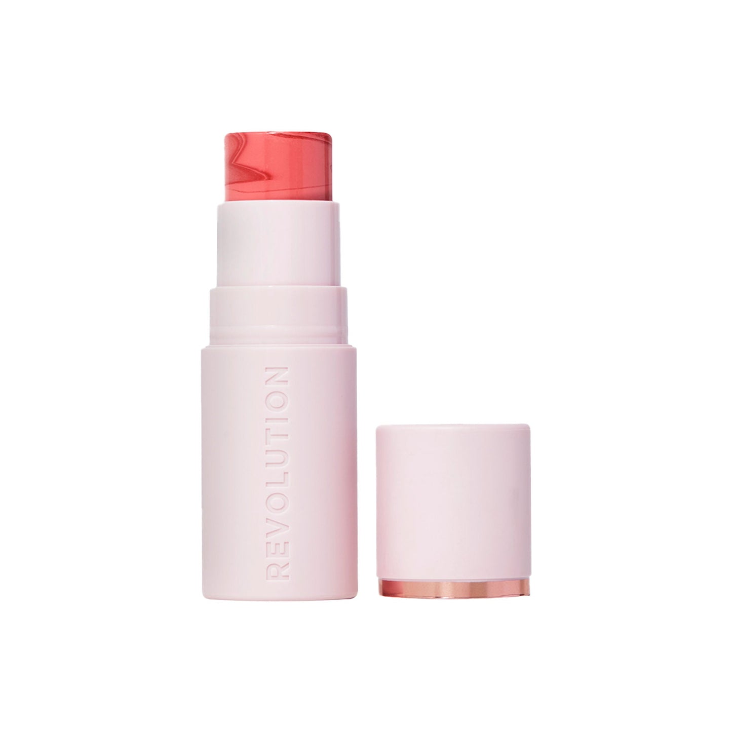 Makeup Revolution Skin Silk Marble Blush Stick - Rosy Cheeks