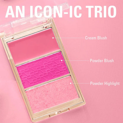 Makeup Revolution Blush Icon Palette - My Cherry Truth