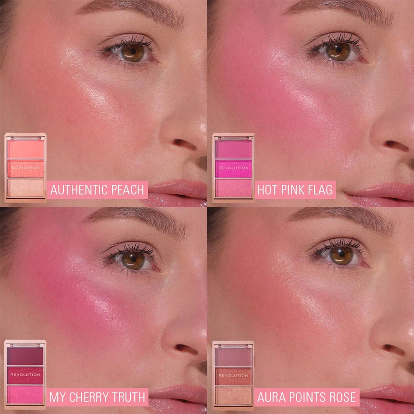 Makeup Revolution Blush Icon Palette - My Cherry Truth