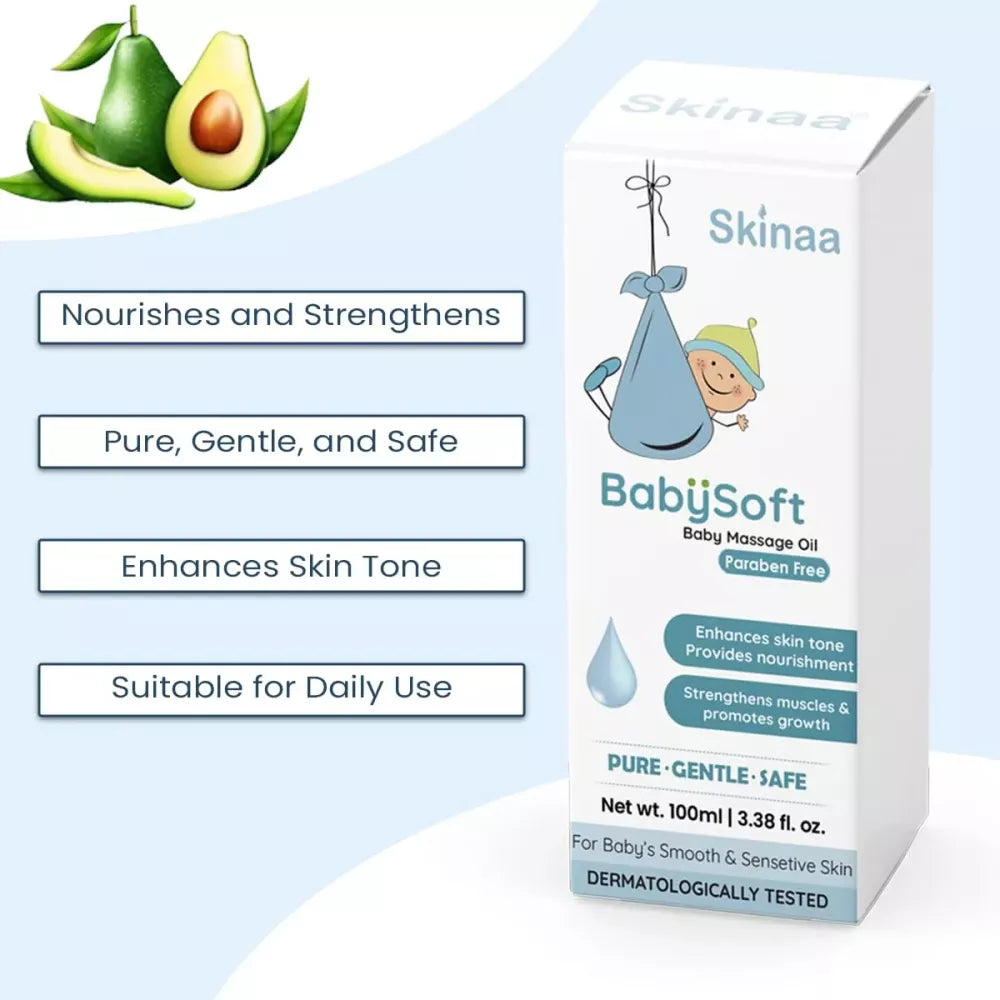 Skinaa Baby Soft Baby Massage Oil - 100 ml