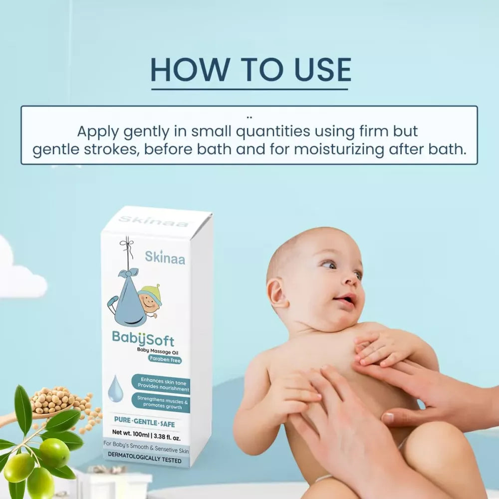 Skinaa Baby Soft Baby Massage Oil - 100 ml