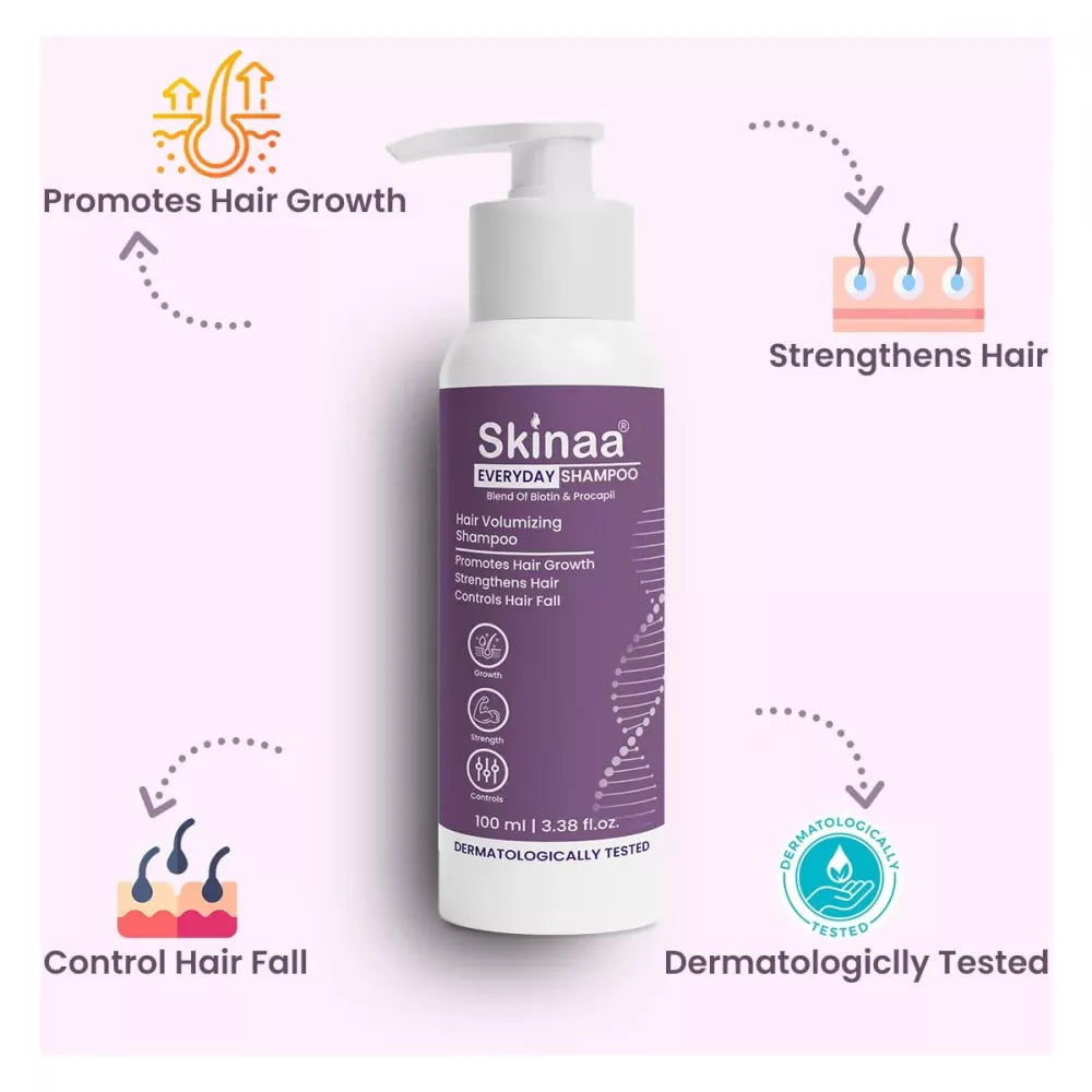 Skinaa Everyday Shampoo Blend Of Biotin & Procapil - 100 ml