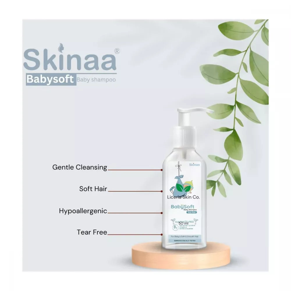 Skinaa Baby Soft Baby Shampoo Tear Free - 100 ml (Pack of 2)