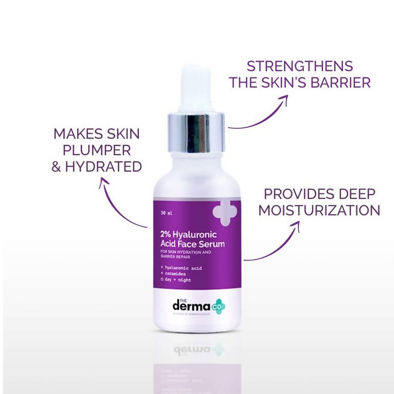The Derma Co 2% Hyaluronic Acid Face Serum - 30 ml