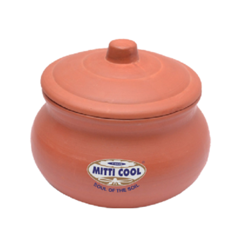 Mitticool Clay Curd Pot with Cap