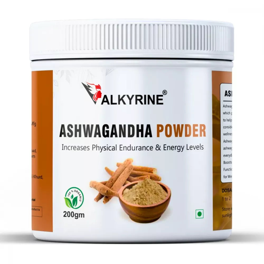 Valkyrine Ashwagandha Powder - 200 gms