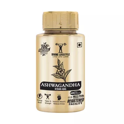 Divine Nutrition Ashwagandha - 60 caps
