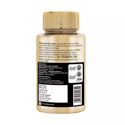 Divine Nutrition Ashwagandha - 60 caps