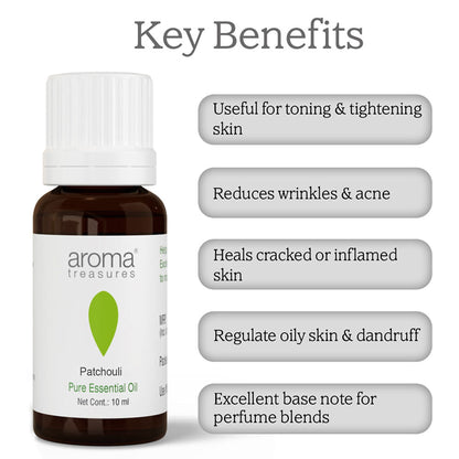 Aroma Treasures Patchouli Pure Essential Oil