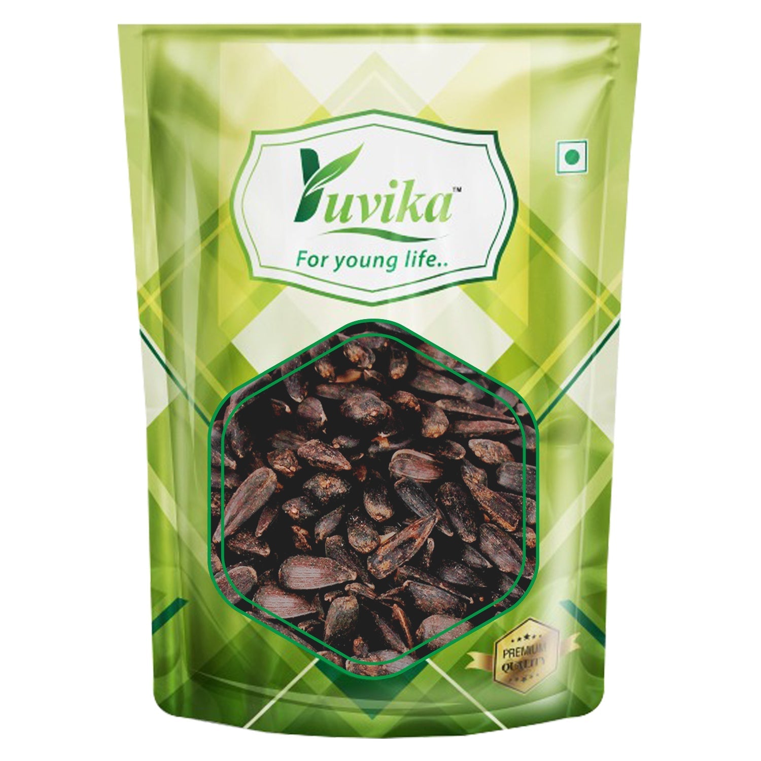 Yuvika Surajmukhi Beej Kala - Whole Sunflower Seeds