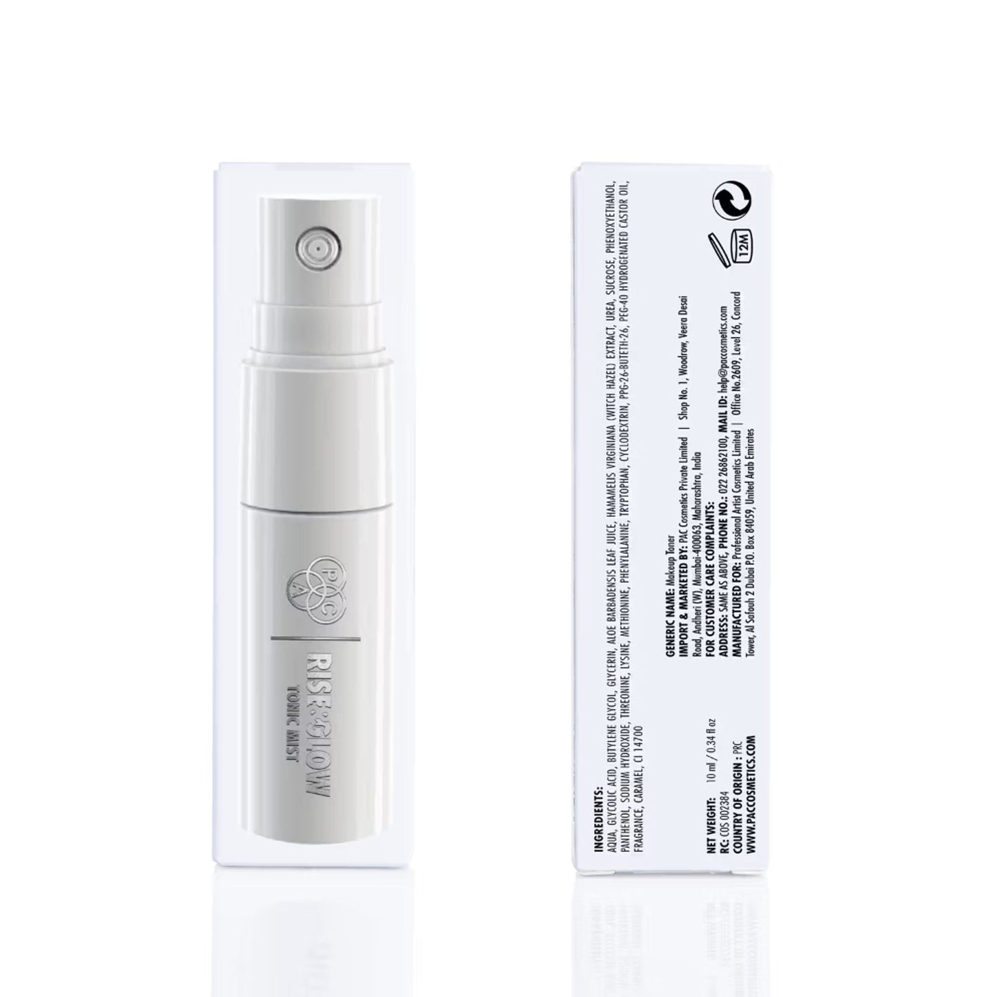 PAC Studio Rise & Glow Tonic Mist