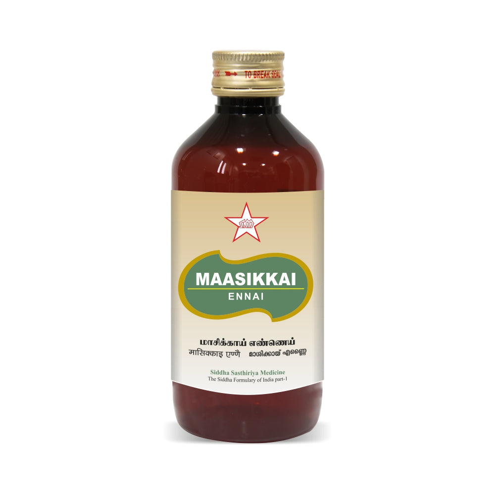 SKM Siddha And Ayurveda Masikkai Ennai - 100 ml