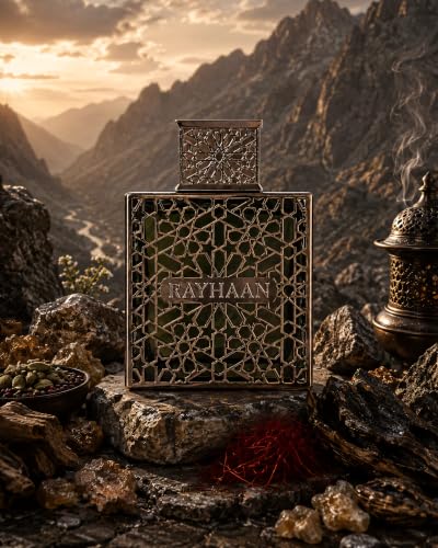 RAYHAAN Terra – Spicy, Woody, Amber, Oriental – Eau de Parfum Spray Long-Lasting Fragrance for Unisex