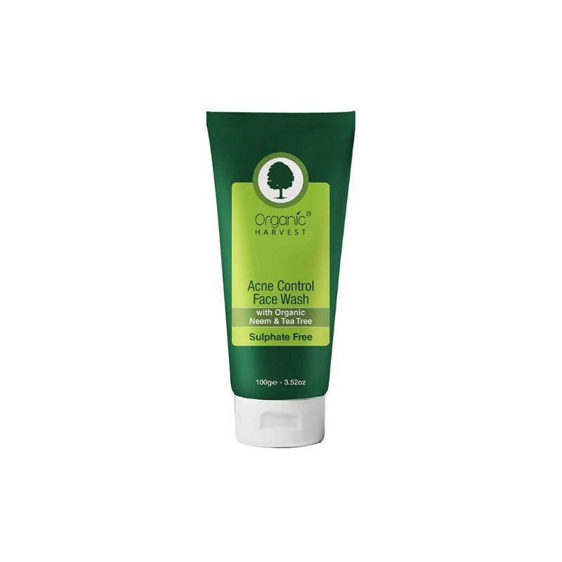 Organic Harvest Acne Control Face Wash - 100 gms