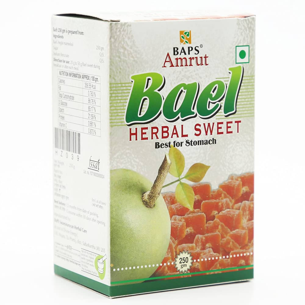 Baps Amrut Bael Herbal Sweet Candy - 250 gms