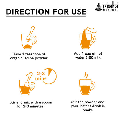 Rishi Natural Organic Lemon Powder