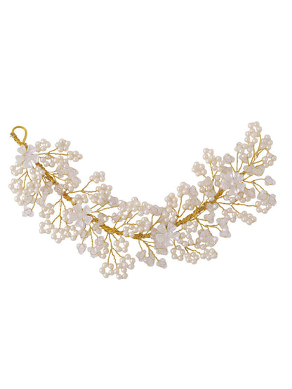 NVR Women Embellished Beaded Hair Accessory Set