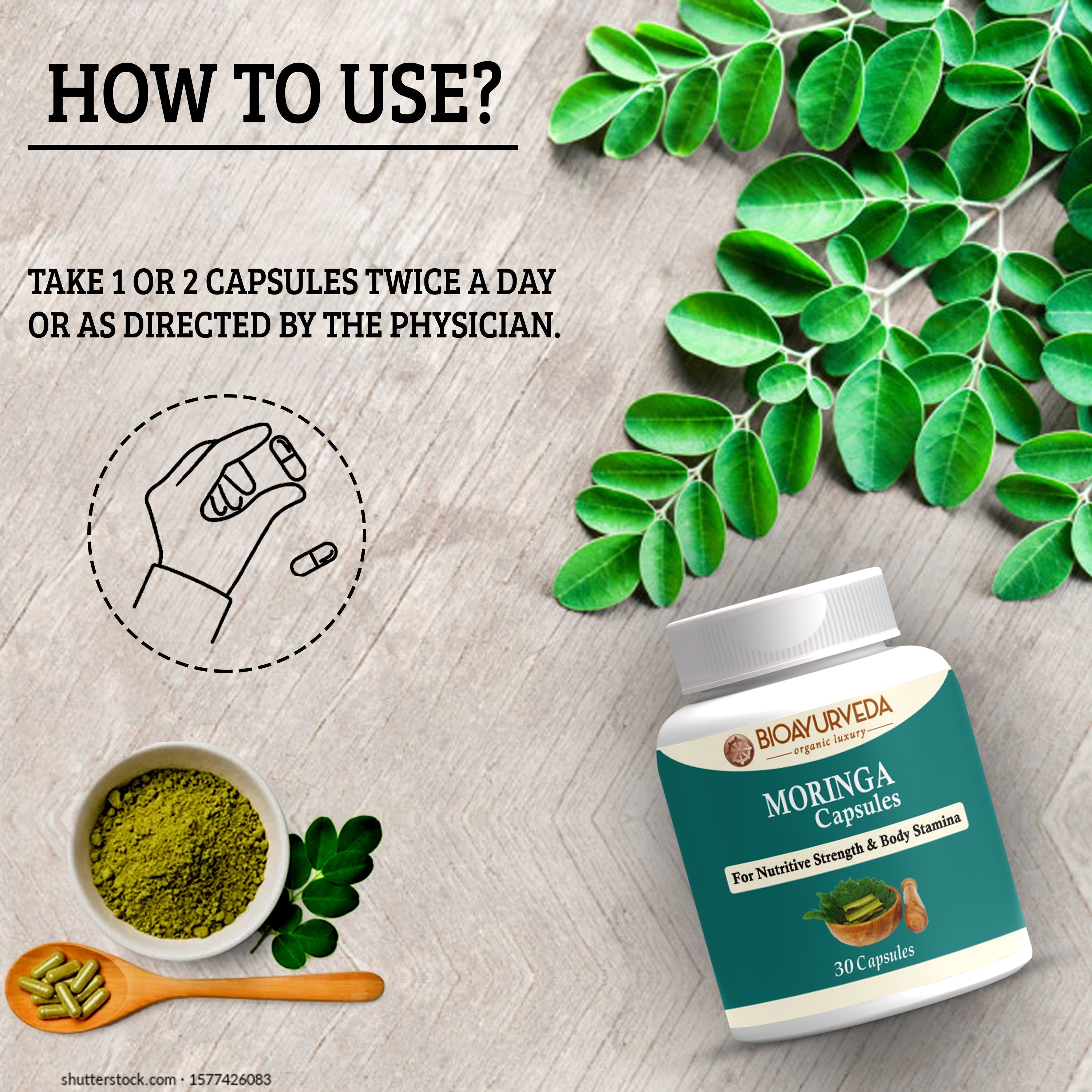 Bio Ayurveda Moringa Capsules