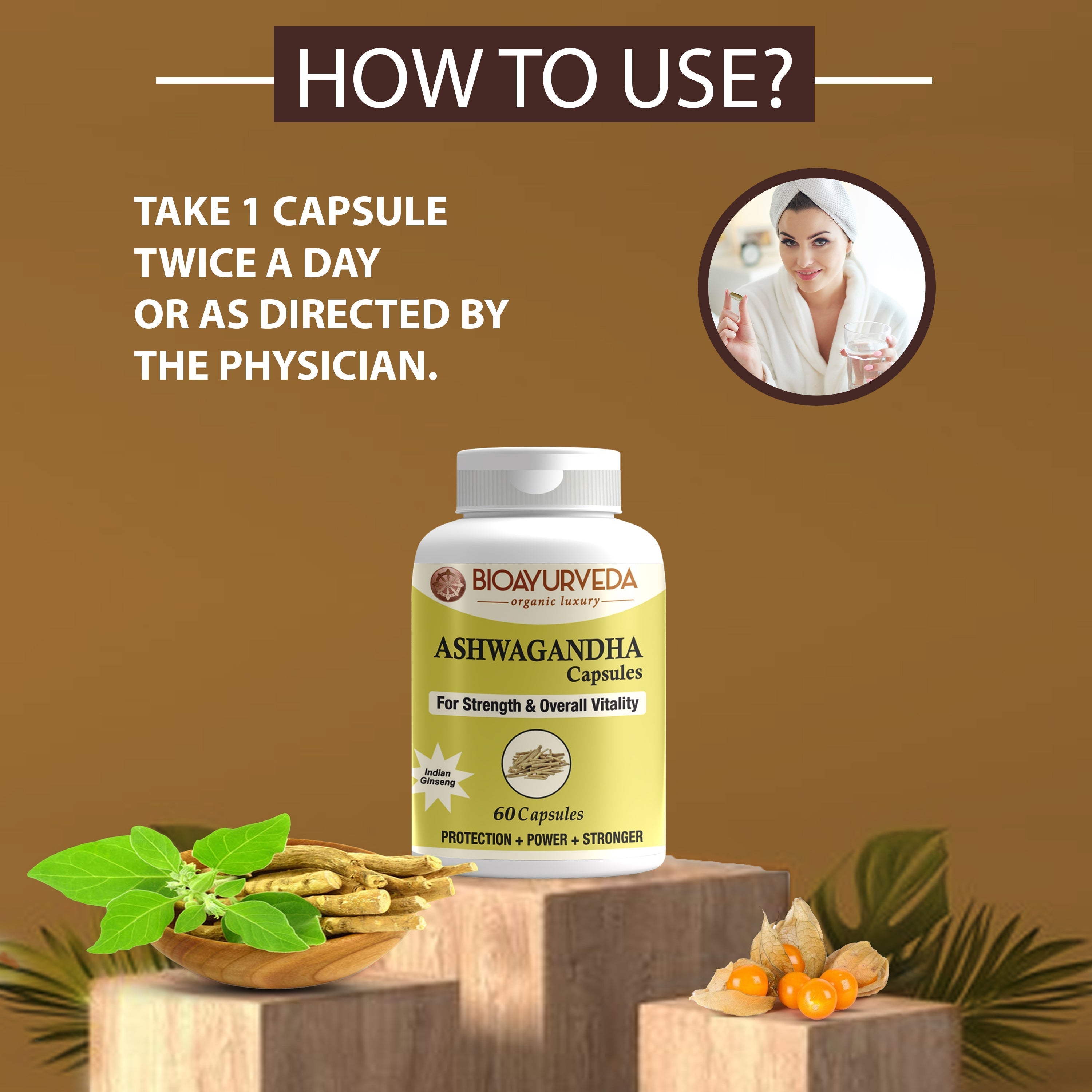 Bio Ayurveda Ashwagandha Capsule