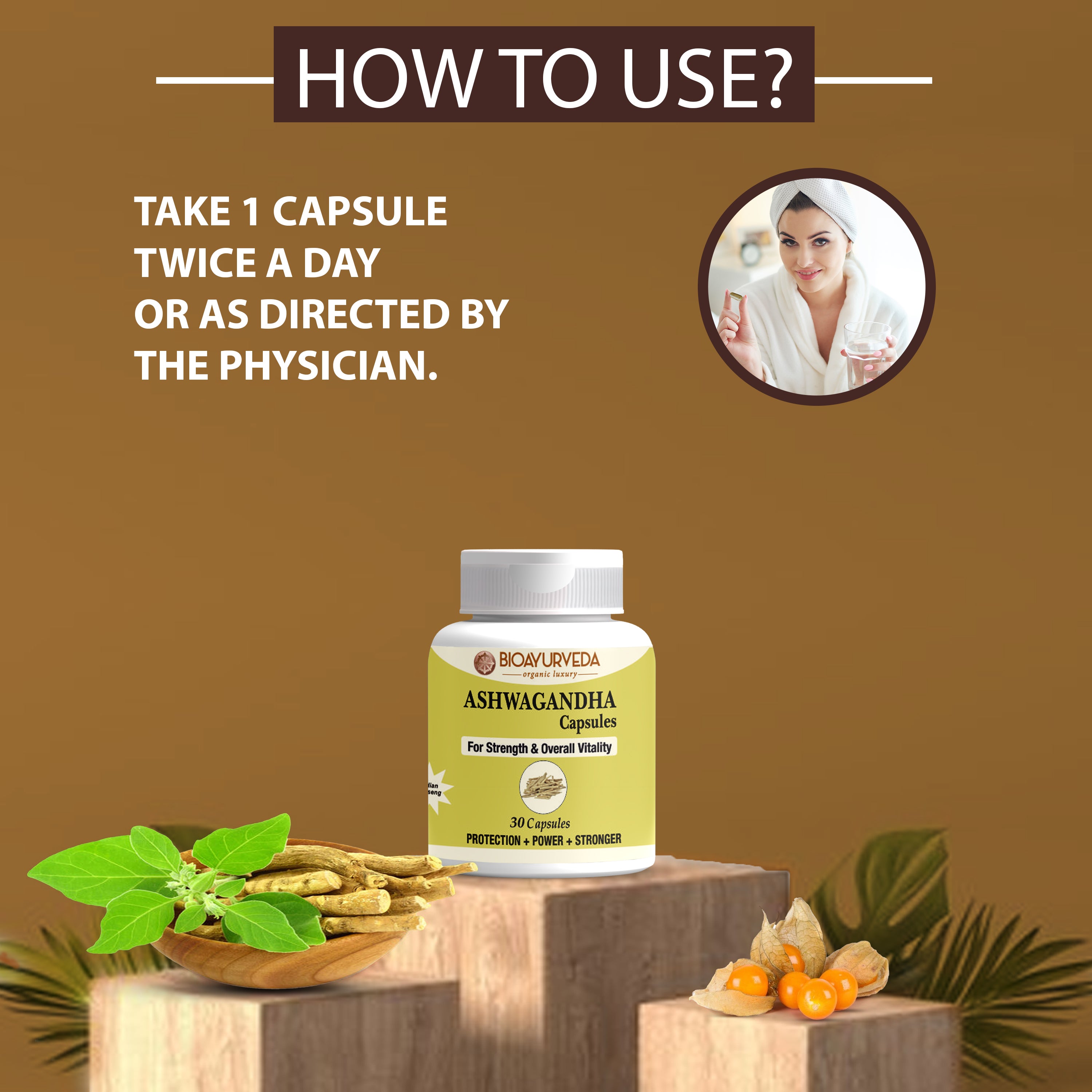 Bio Ayurveda Ashwagandha Capsule