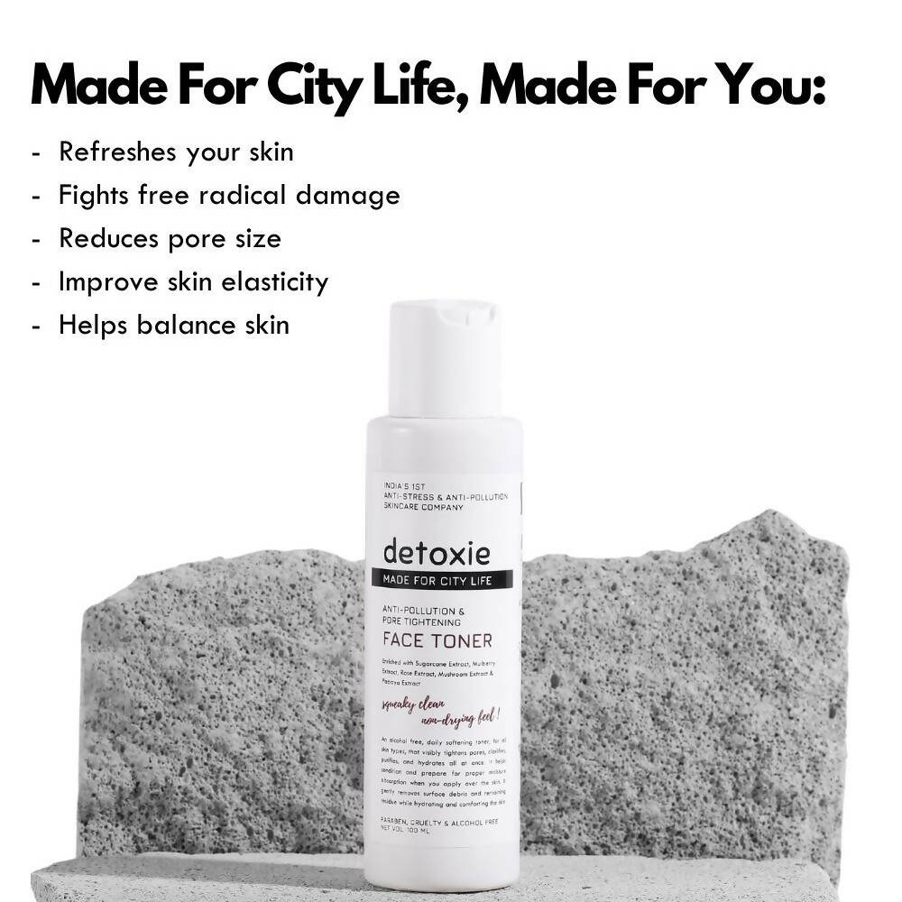 Detoxie Anti-Pollution & Pore Tightening Face Toner - 100 ml