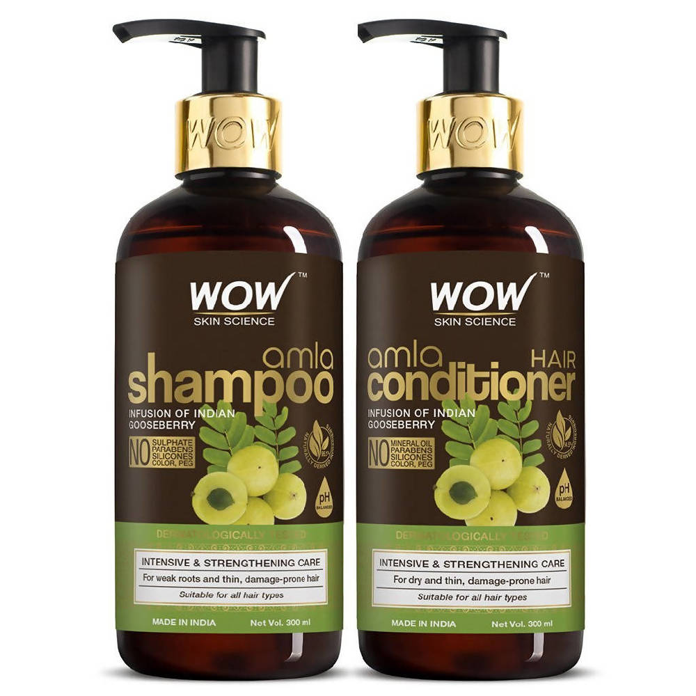 Wow Skin Science Amla Shampoo - 300 ml