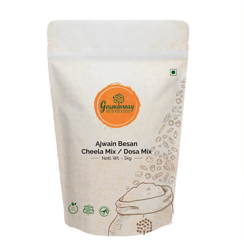 Graminway Ajwain Besan Cheela Mix / Dosa Mix