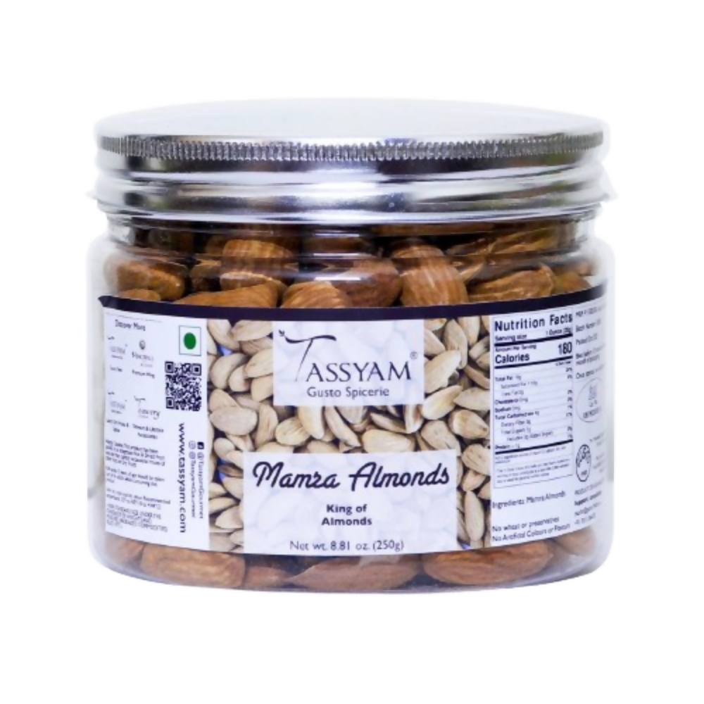 Tassyam Organics Ultra Premium Mamra Almonds