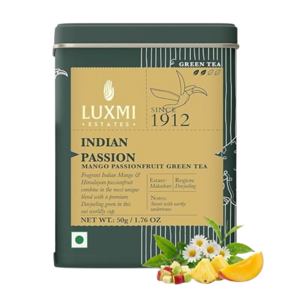 Luxmi Estates Indian Passion Mango Passion Fruit Green Tea