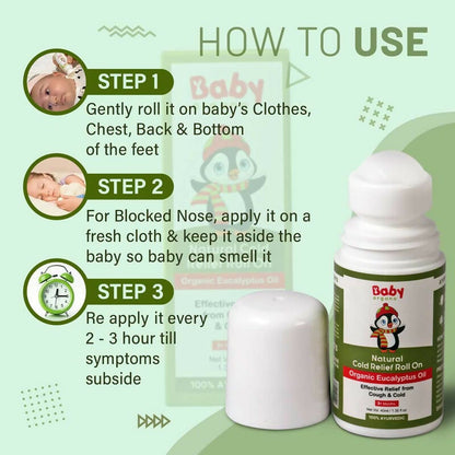 Babyorgano Natural Cold Relief Roll On