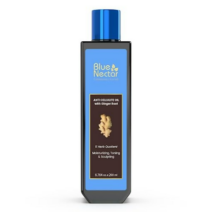 Blue Nectar Ginger Oil Anti Cellulite Body Massage Oil