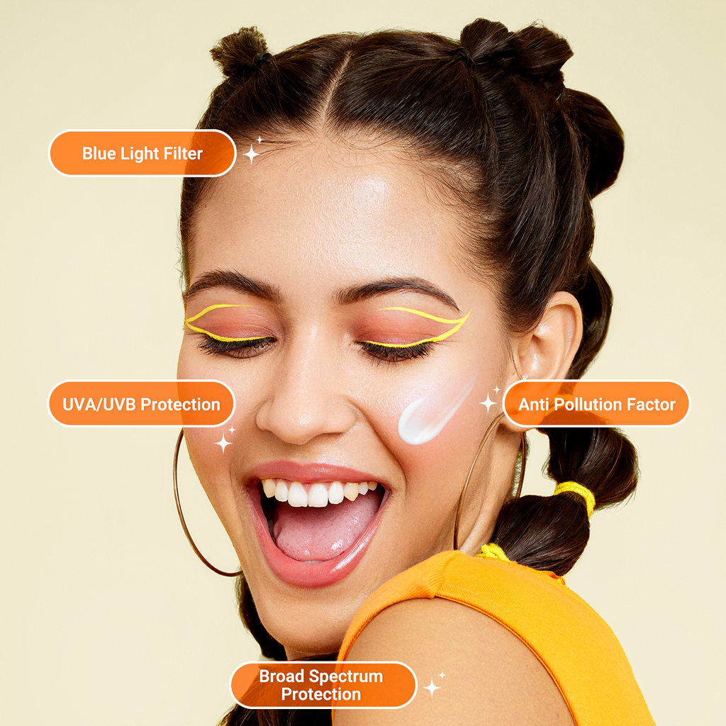 Aqualogica Glow+ Dewy Sunscreen SPF 50+ PA++++ - 80 gms