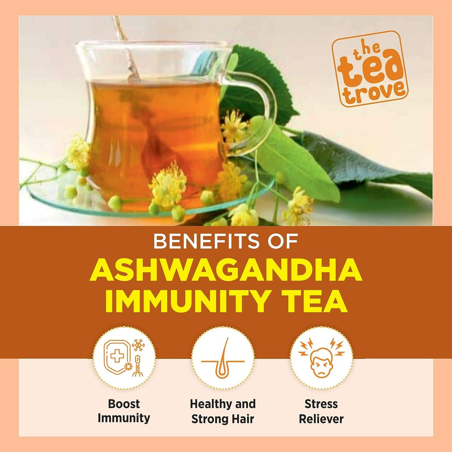 The Tea Trove - Ashwagandha Immunity Herbal Tea