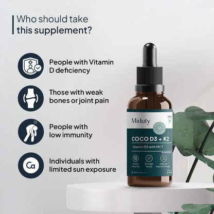 Miduty by Palak Notes Coco D3 in MCT Oil