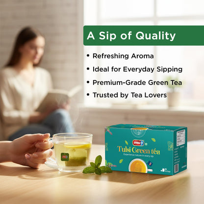 jivraj9 Tea Tulsi Green Tea