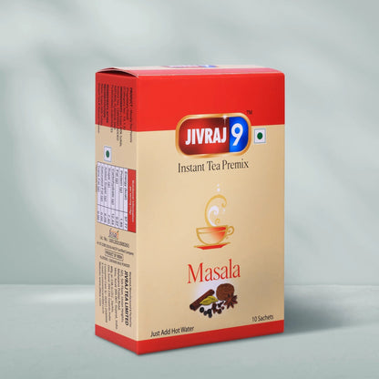 jivraj9 Tea Masala Premix Tea Box