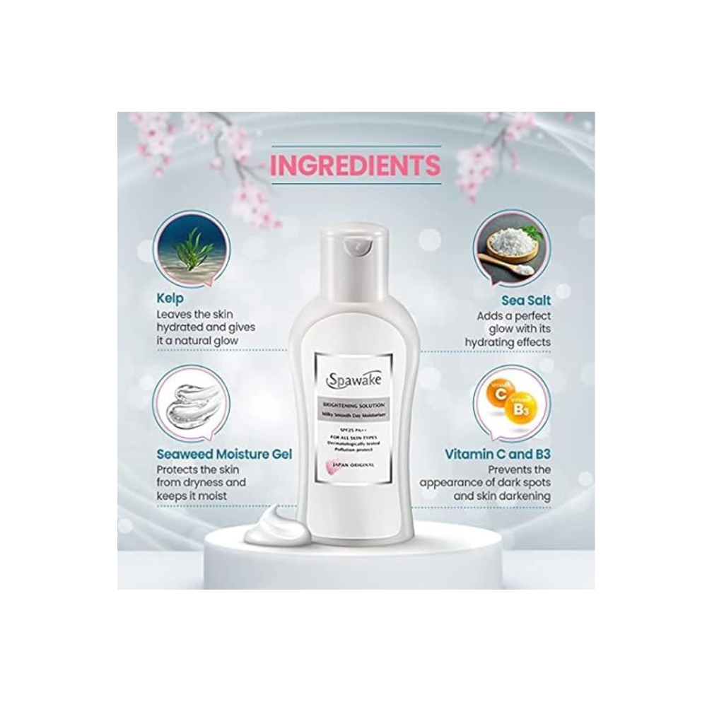 Spawake Brightening Solution Milky Smooth Moisturizer - 40 ml