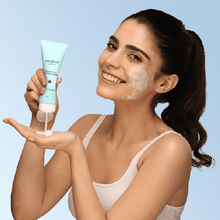 Dot & Key Deep Pore Clean Milky Foam Cleanser - 120 ML
