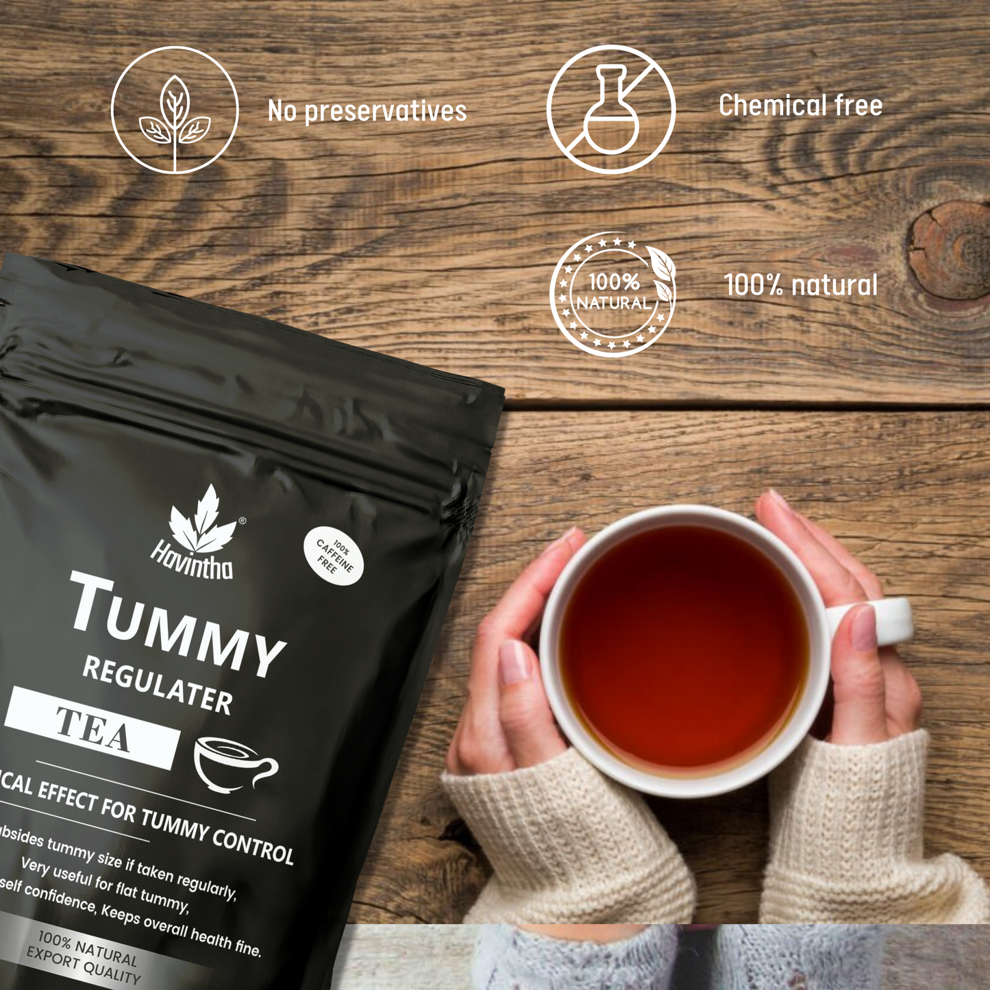 Havintha Tummy Regulater Tea - 50 gms