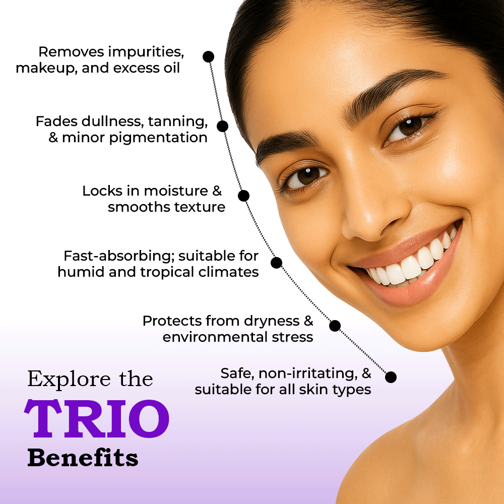 TYC Ultimate Trio for Skincare Transformation For Ages 15+