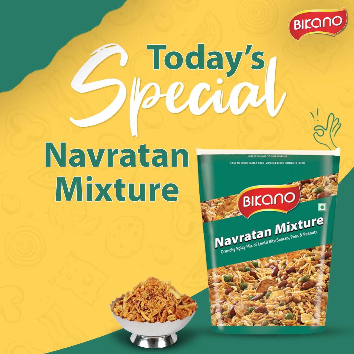 Bikano Navratan Mixture - 1 kg