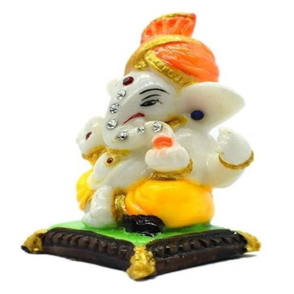 Puja N Pujari Ganesha Golden Color
