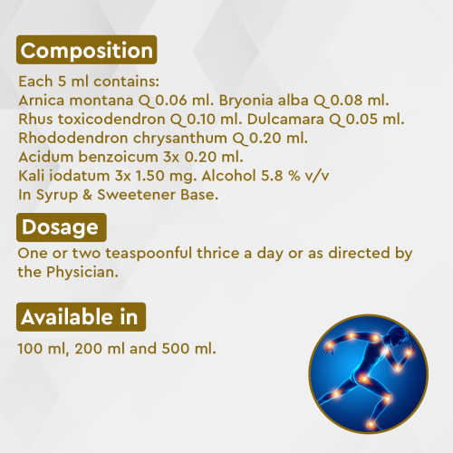 Allen Homeopathy Joint Support Syrup