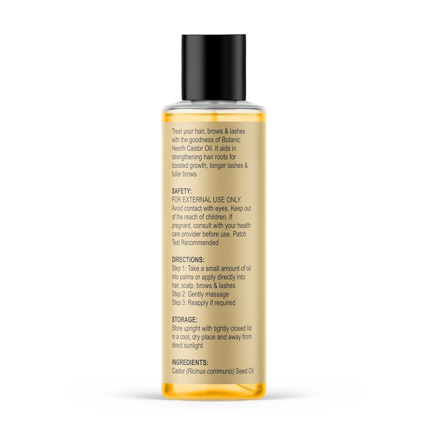 Botanic Hearth 100% Pure & Natural Cold Pressed Castor Oil