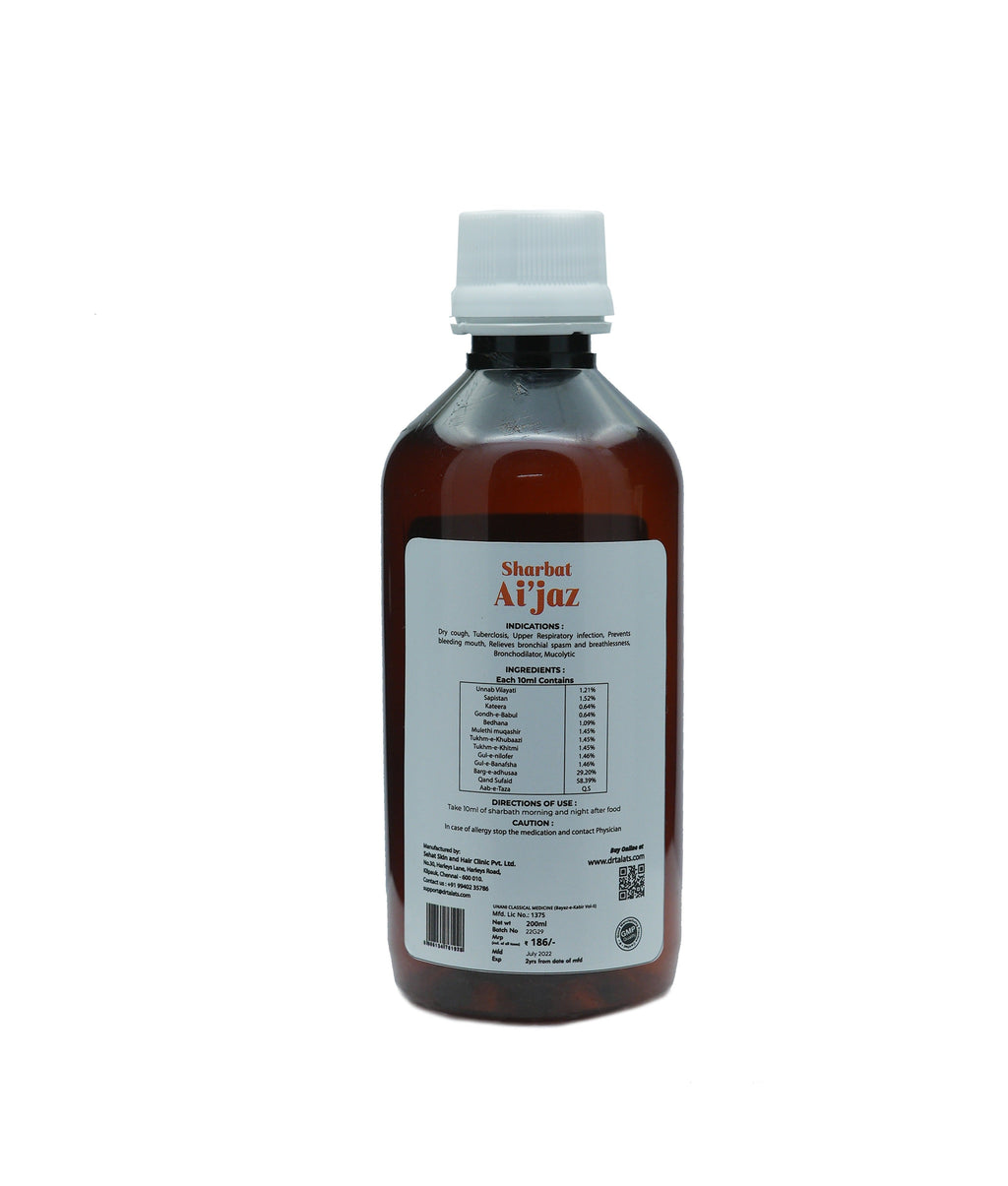 Dr. Talat'sn Sharbat Aijaz - 200 ml