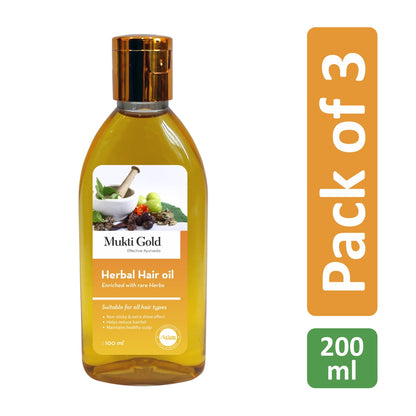 Axiom Mukti Gold Herbal Hair Oil