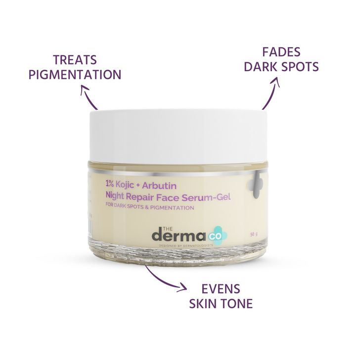 Skin Renewing Night Serum-Gel | Lightweight Formula for Smooth Complexion | 50g