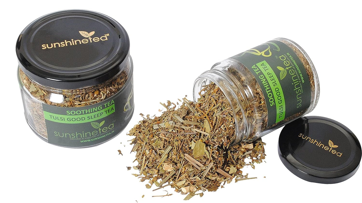 Sunshine Tea Tulsi Good Sleep Tea - Pack of 2 - 40 gm
